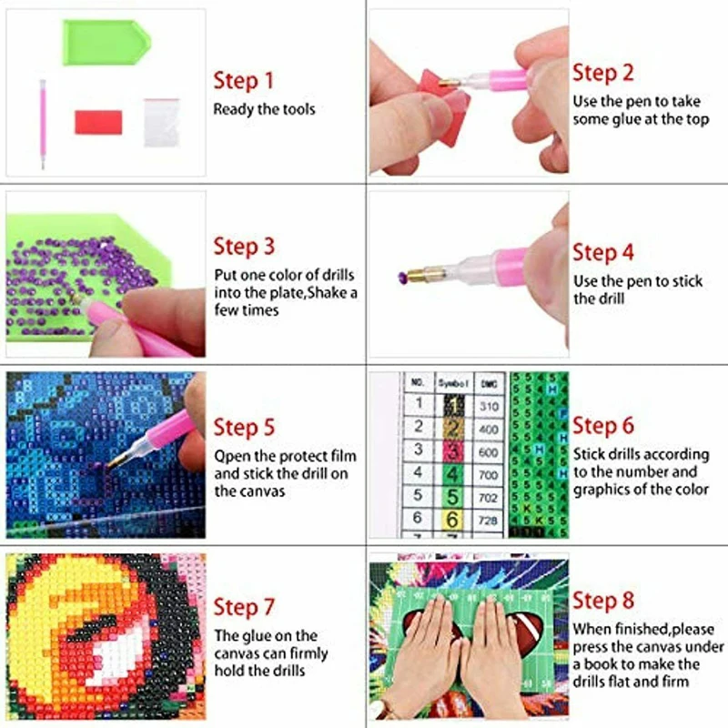 Набор круглых алмазных картин 5D Сделай Сам полное сверло любовь Falimy буквы