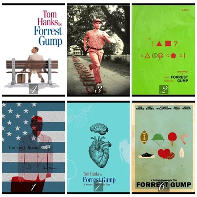 Плакат из белой крафт-бумаги 42x30 см для домашней декоративной живописи фильма