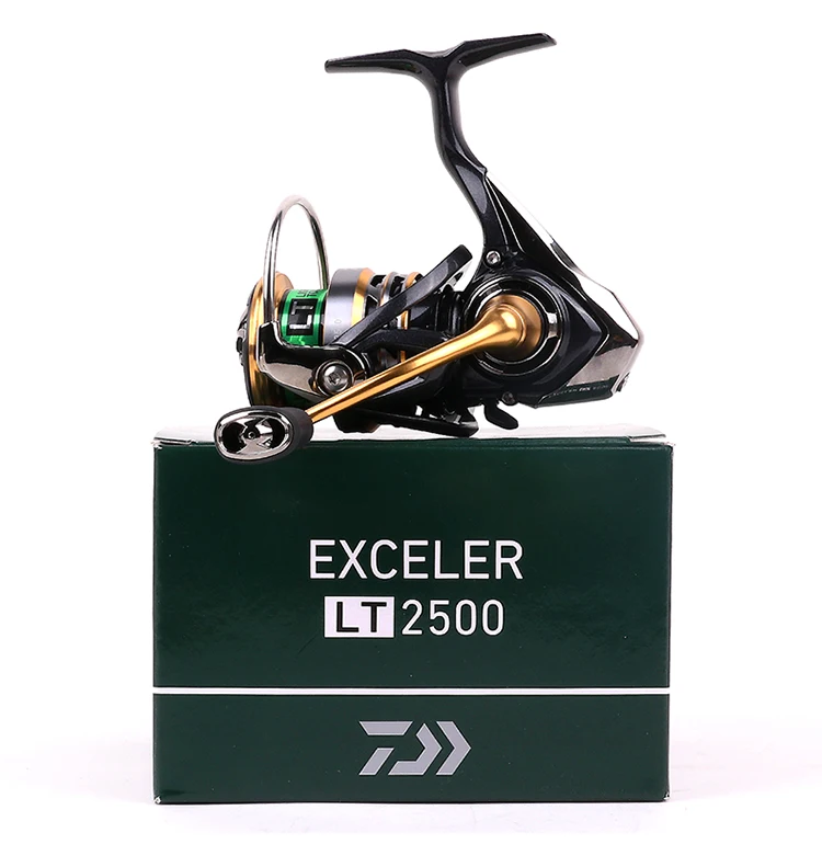 Горячая Распродажа DAIWA Оригинал EXCELER LT 2 скорость 1000 2000 2500 3000 4000 5000 6000 спиннинговая