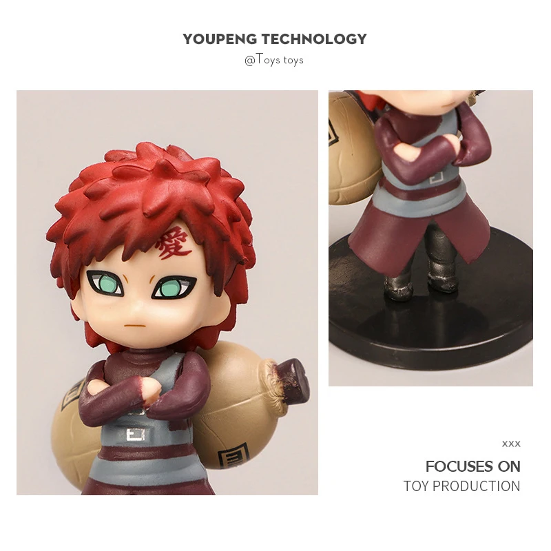 Экшн-фигурка из японского аниме Наруто модель ПВХ Какаси Сакура и Саске Итачи