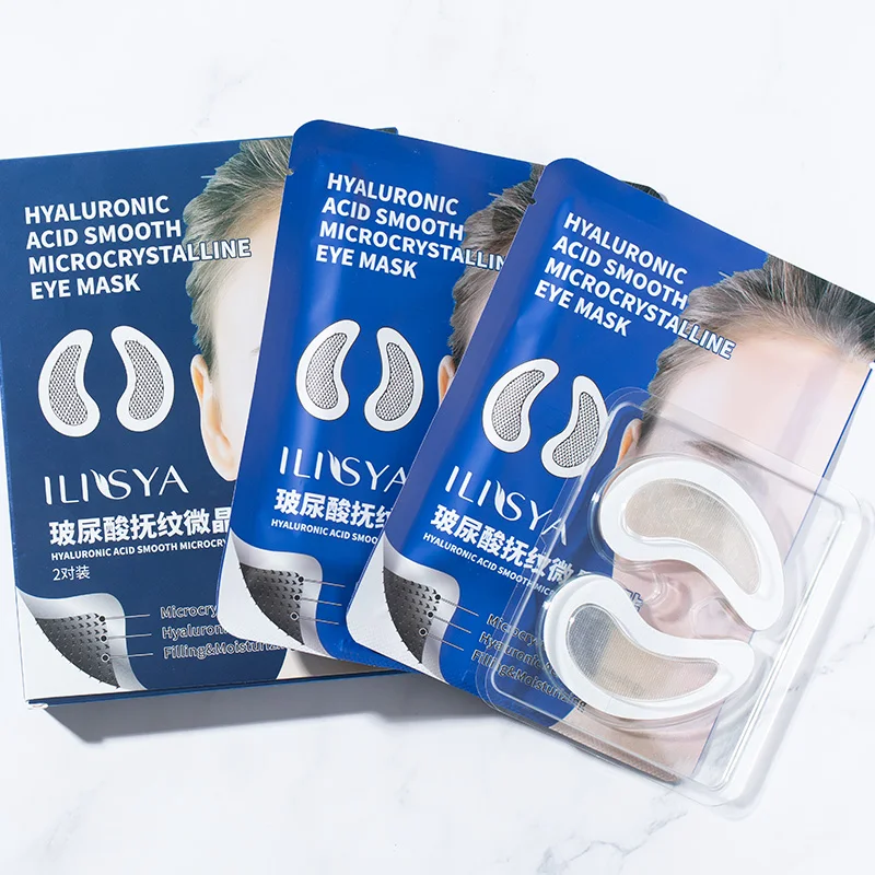 

Ilisya Micro-needle Eye Patch for Wrinkles Fine Lines Removal Hyaluronic Acid Eye Mask Dark Circle Puffiness Eye Pads