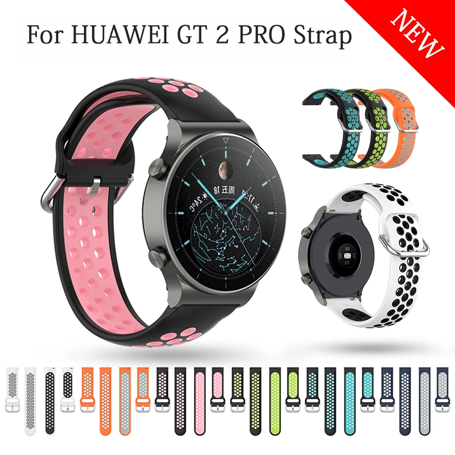 

Gear S3 Frontier/Classic Strap for Samsung galaxy watch 3 45mm silicone bracelet for galaxy watch 46mm strap Accessories EasyFit
