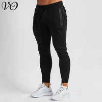autumn streetwear fashion mens trousers cotton overalls casual pants jogger fitness sports pants zipper pocket mens pants