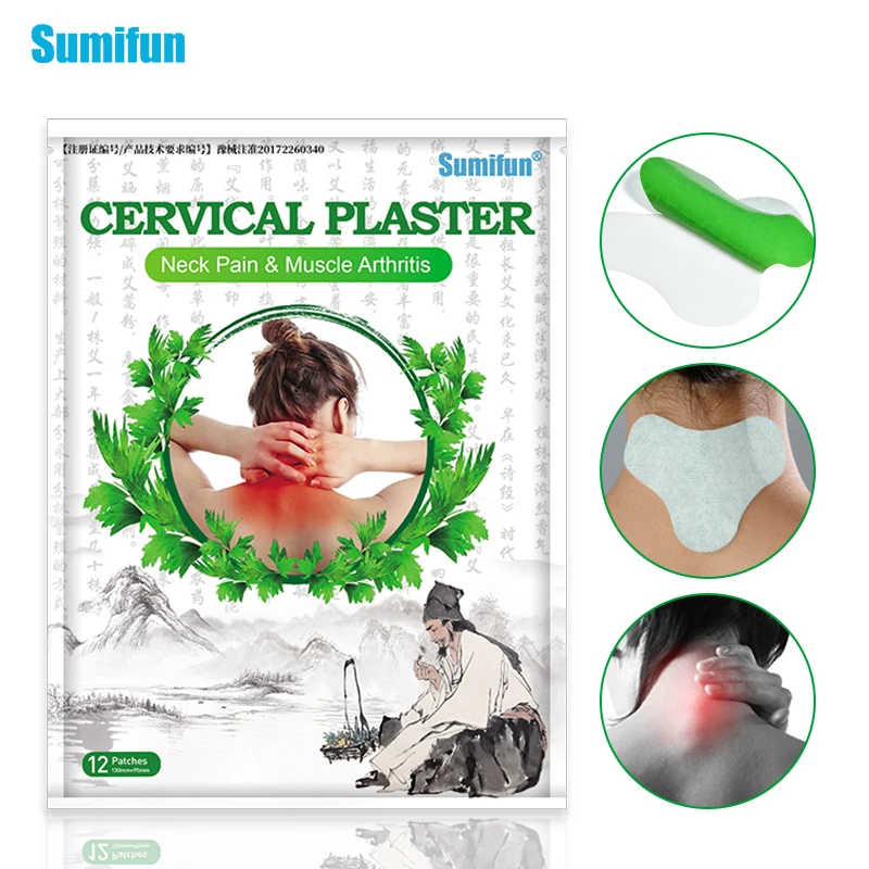 Пластырь для снятия симптомов боли в шее с экстрактом полыни | Красота и здоровье