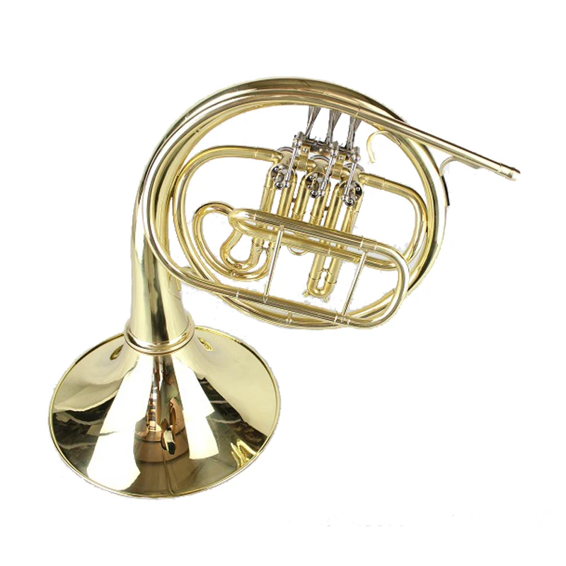 Французский рожок B плоский Waldhorn Профессиональный Trompa Франция | Мелофон -4000085265132