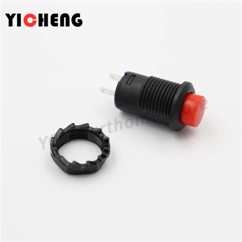 

1 шт. самоблокирующиеся/мгновенные кнопочные переключатели DS228 DS428 12 мм кнопочный переключатель ВЫКЛ-ВКЛ 3A/125 В переменного тока 1,5 А/250 В переменного тока DS-228 DS-428