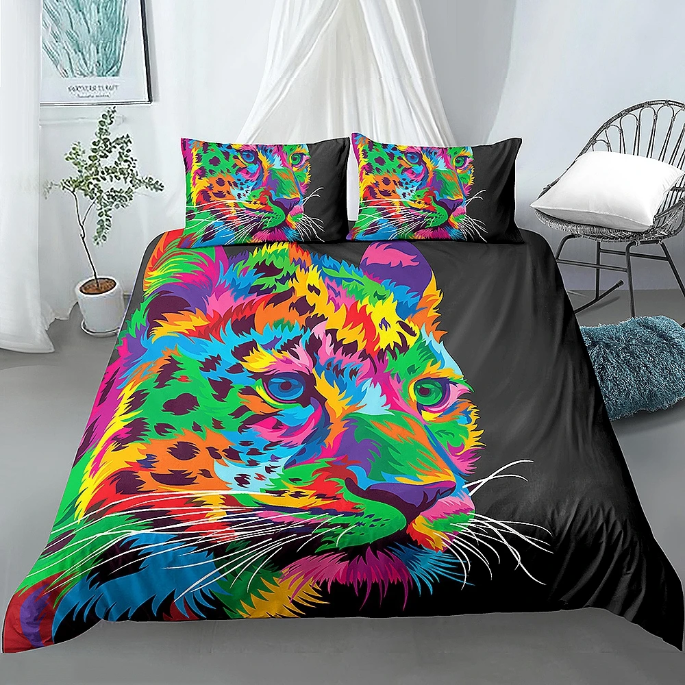 Хит продаж модное Хранитель снов с изображением волков красочные 3D леопард/плед