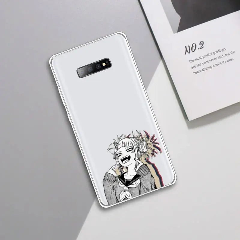 

My Hero Academia Japan anime Phone Case Transparent For Samsung Galaxy A 71 21s S note 8 9 10 plus 20 ultra