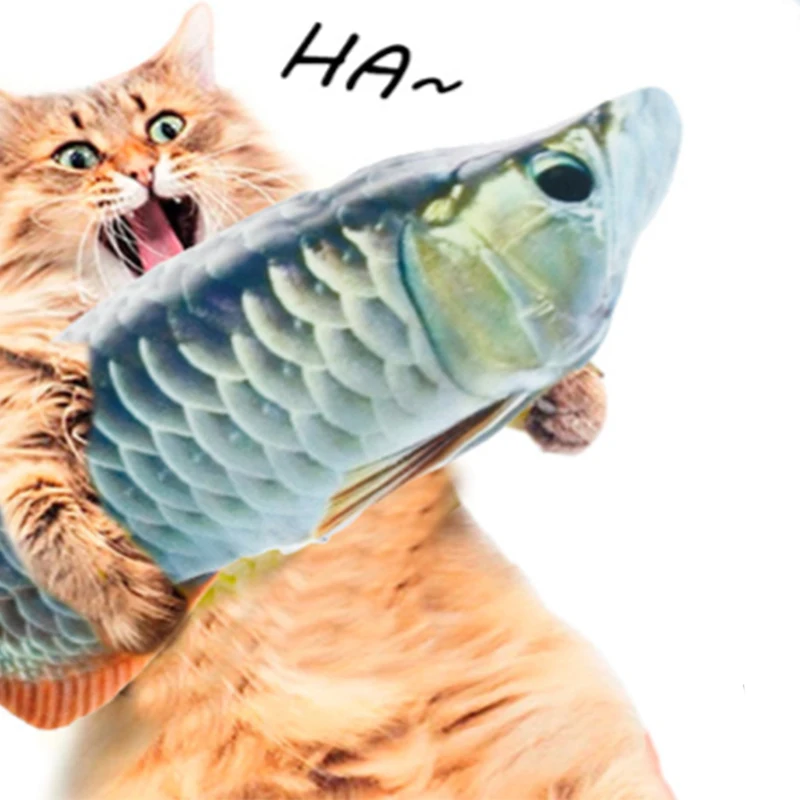 Электрическая игрушка для прыжков и кошек Мягкая интерактивная с USB зарядкой