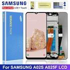 Оригинальный ЖК-дисплей 6,5 дюйма для Samsung Galaxy A02s A025, ЖК-дисплей, сенсорный экран, дигитайзер, Запчасти для Samsung A02s A025M A025FDS