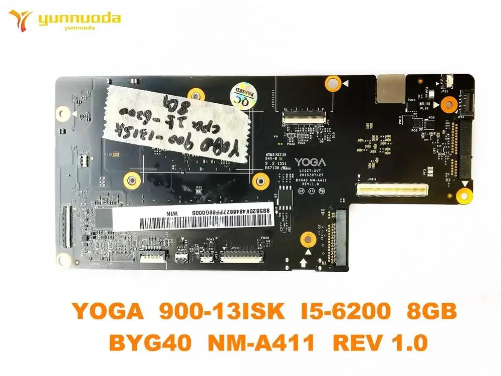 Оригинальная прозрачная защита для экрана Lenovo YOGA 900 13ISK материнская плата