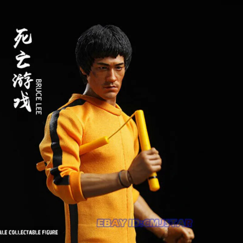 Новинка в наличии DJ Персонализированная экшн фигурка масштабе 1/9 Брюс Ли игра
