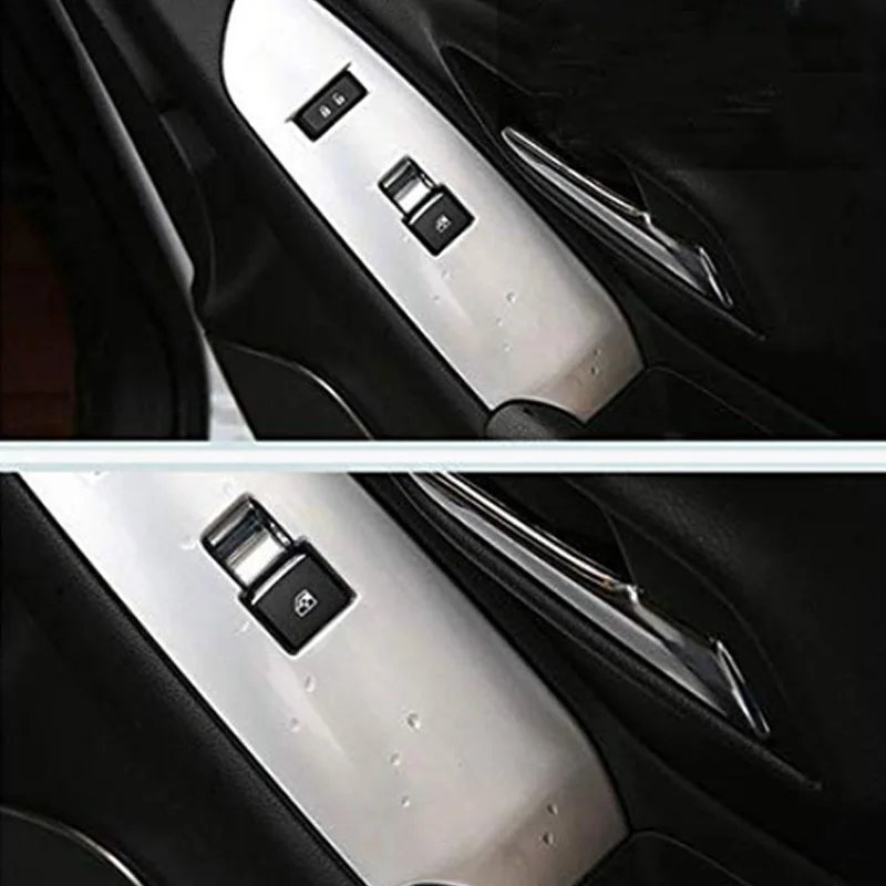 Хромированные внутренние двери Крышка отделка подлокотника 4 шт. Для Chevrolet TRAX 2013 -