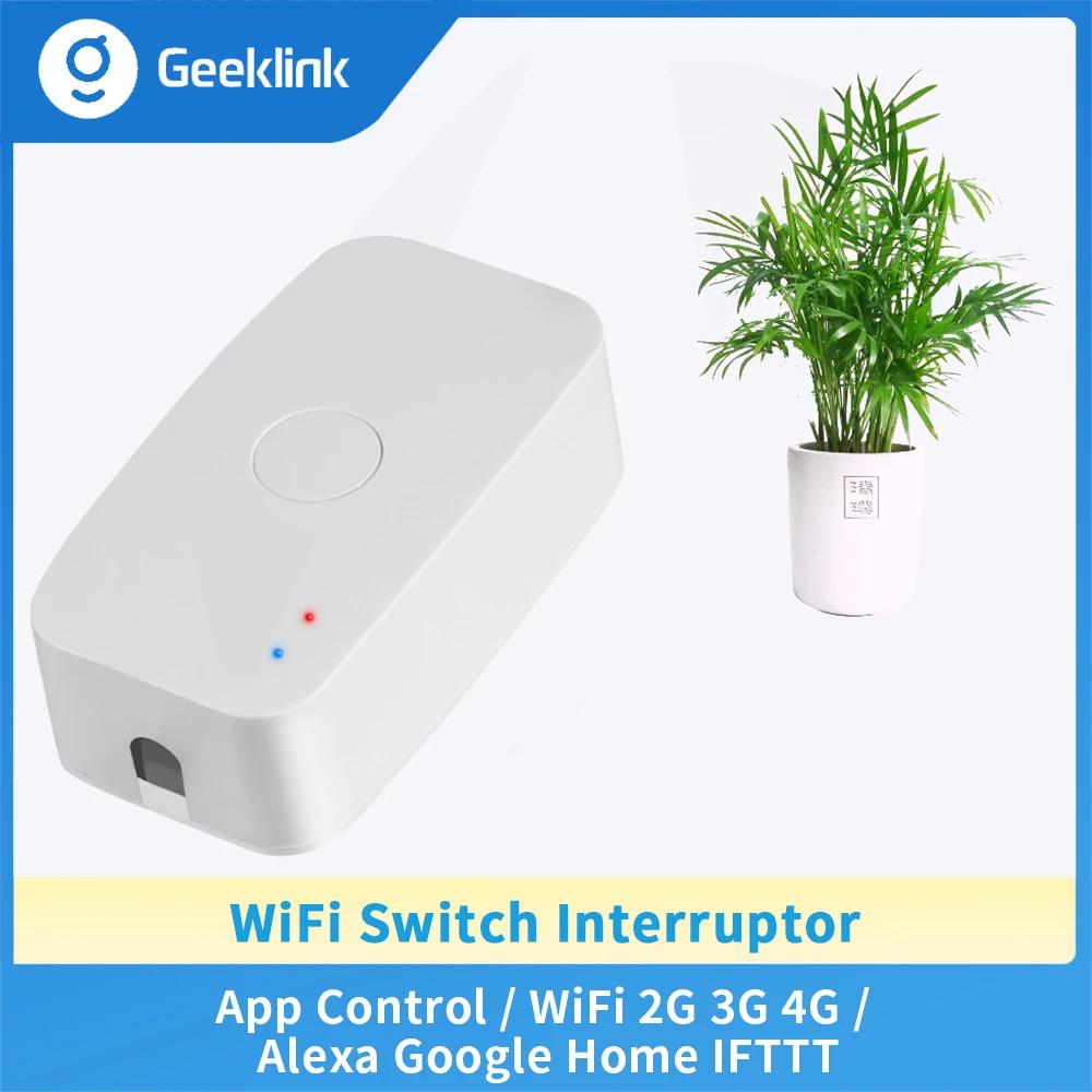 Wi Fi выключатель Geeklink для автоматизации умного дома сделай сам с таймером и