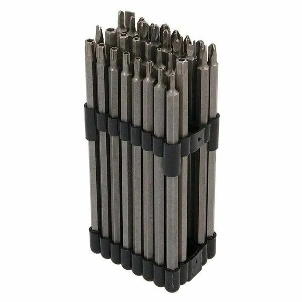 

32PC 150mm Extra Long Reach Torx Security Bit Set Tamper Proof Screwdriver Bits Drill Accessories Tools