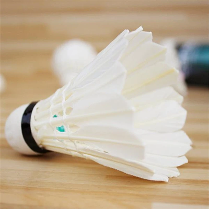 Professional Badminton Balls Goose Feather Shuttlecock Competition Durable Shuttle Cocks for Training | Спорт и развлечения