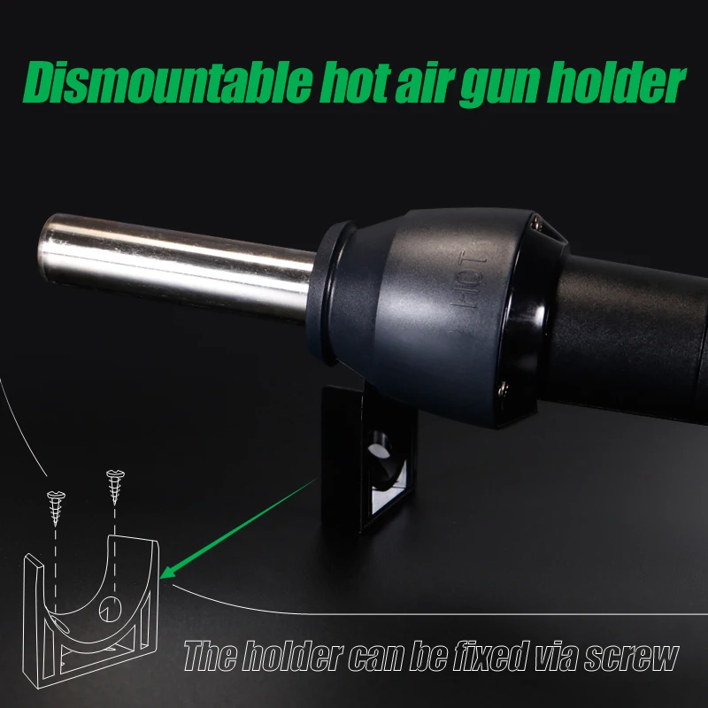 

Version 8858-I 700W Portable Blower Hair Dryer Heat Gun BGA Hot Air Gun 110V/220V Solder Rework Tool YIHUA 8858 I