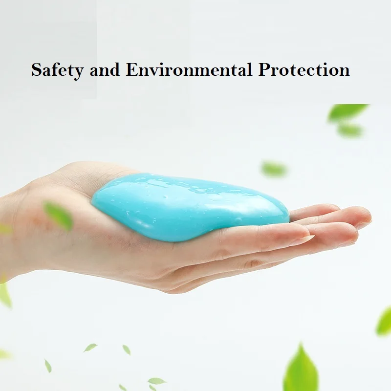 

Soft Sticky Clean Glue Gum Silica Gel Car Keyboard Dust Dirt Cleaner Portable Spot and Stain Cleaner Household Cleaning Home