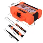 LOMVUM Набор отверток ручные инструменты Магнитная Прецизионная отвертка набор мобильный телефон планшет Rapair Сверла Набор 47 в 1