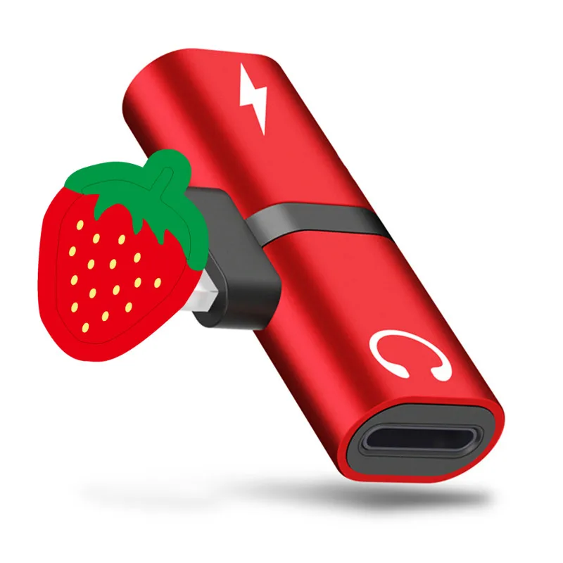 Адаптер для наушников Два в одном 3 5 мм подходит iphone XS 11 pro MAX XR 7x8 Plus|Переходники и