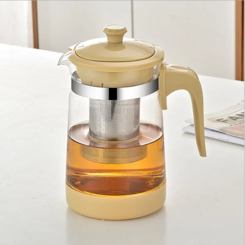 Чай кастрюли термостойкие Стекло горшок Infuser китайский чайный набор кунг-фу