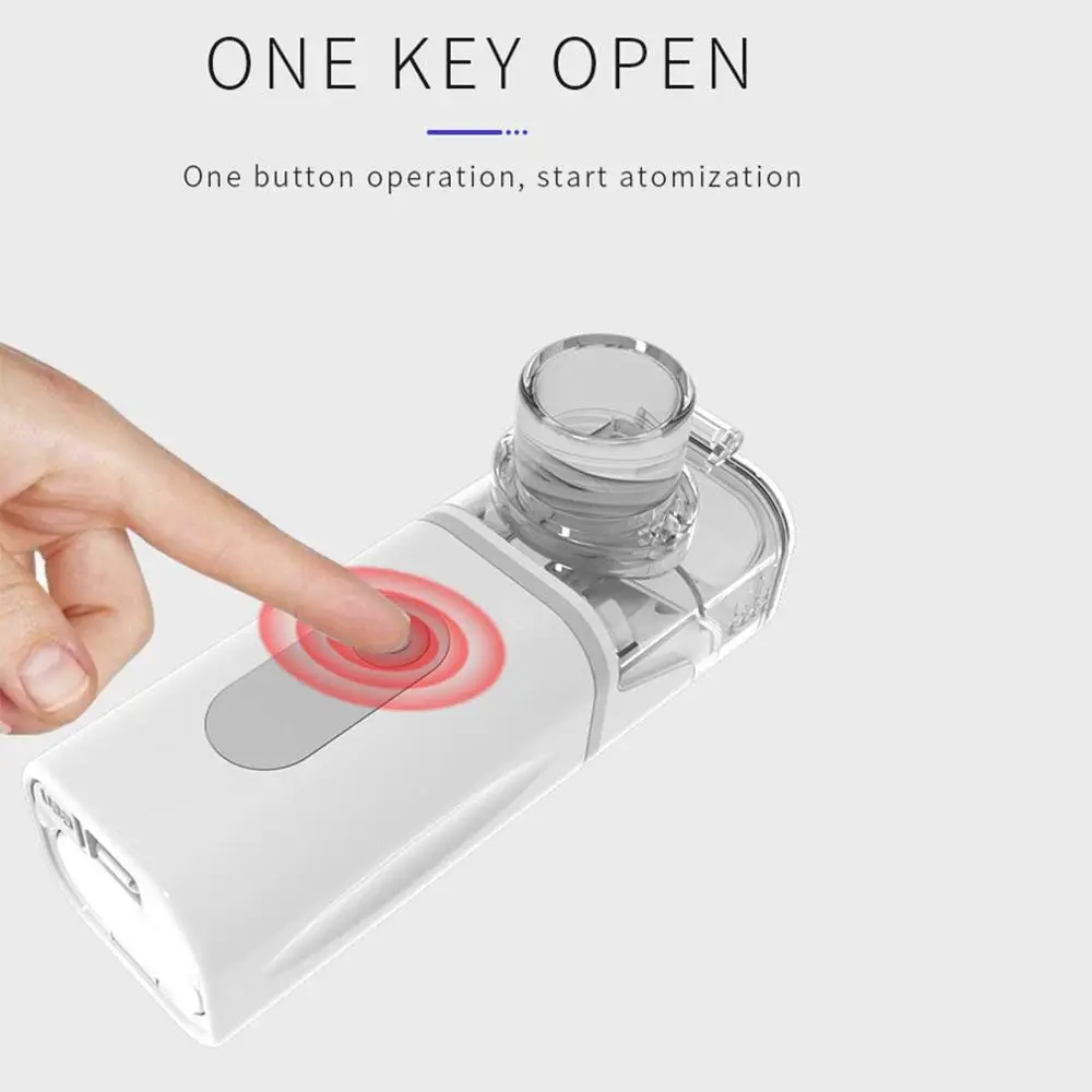 Небулайзер портативный ингалятор для распылителя домашний ультразвуковой детей