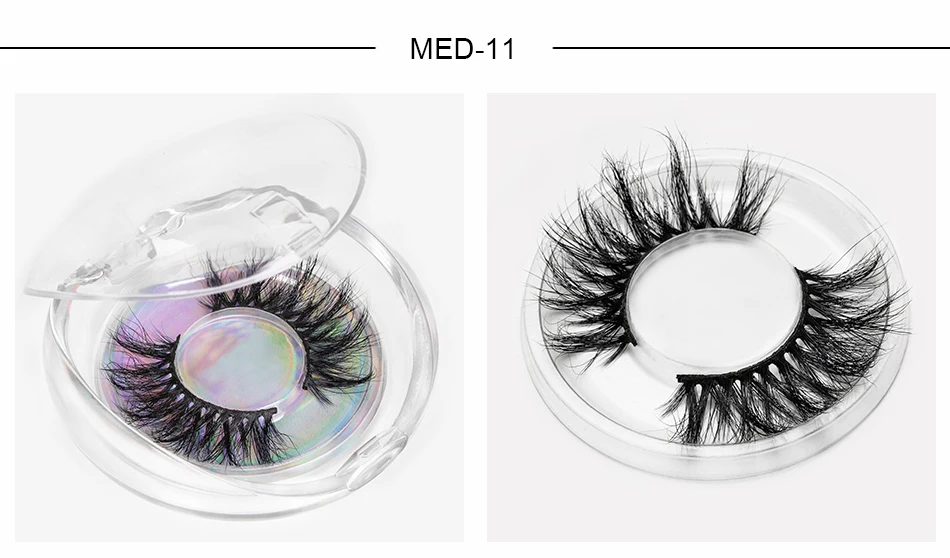 3D Mink Eyelashes Fluffy Natural False Eyelashes Without Damage Handmade False Eyelashes Reusable Eye Extension Makeup Tools