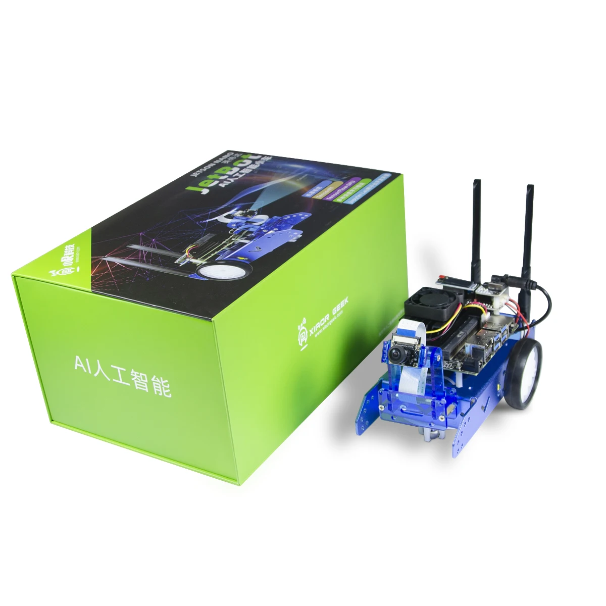 Набор обучающего робота XiaoR Geek для детей набор ИИ-робота JetBot сделай сам на основе