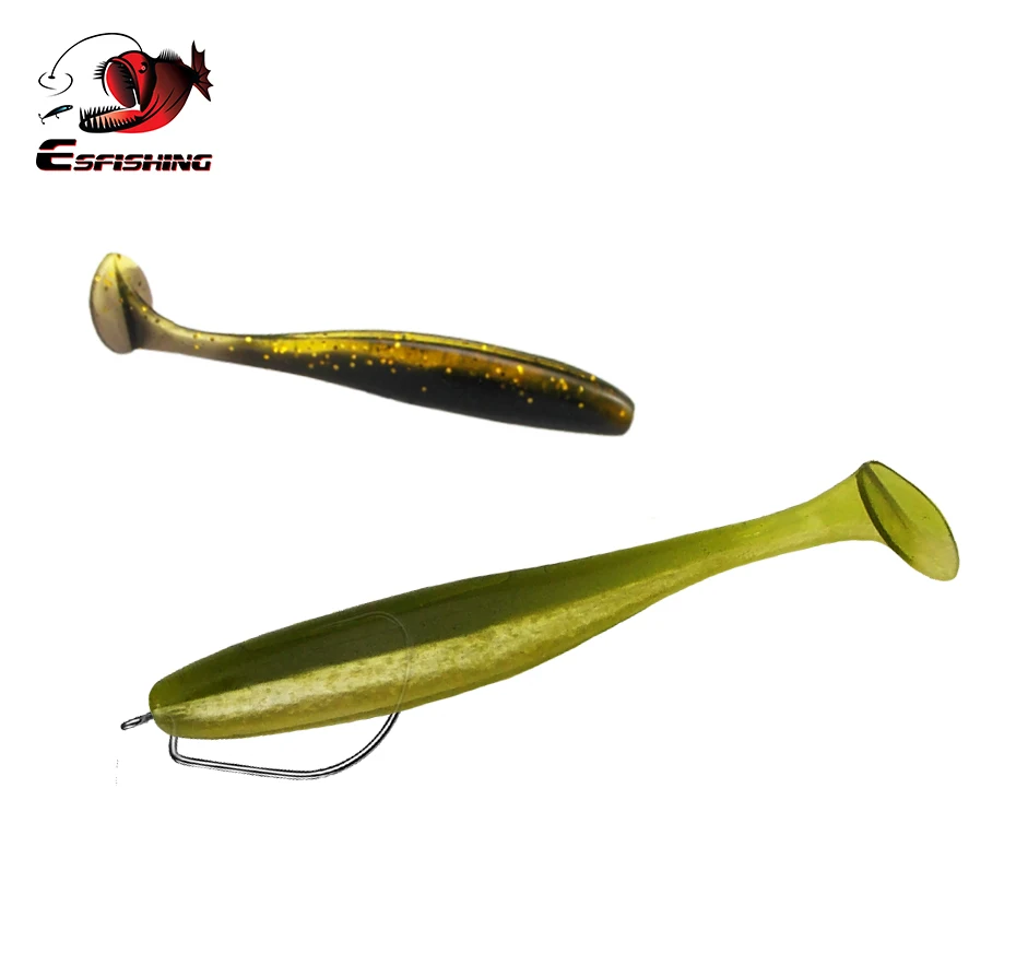 ESFISHING рыболовные приманки мягкие приманки Es Easy Shiner 50 мм 76 мм 100 мм 180 мм большие приманки для Форели Приманка Crankbait Iscas искусственные