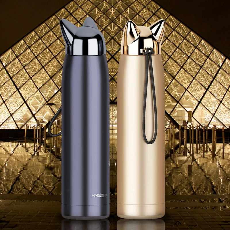 Термокружка Вакуумная чашка с двойными стенками из нержавеющей стали вакуумные