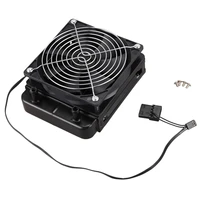 120mm 10 pipe water cooling cpu cooler row heat exchanger radiator with fan for pc computer led water cooling system