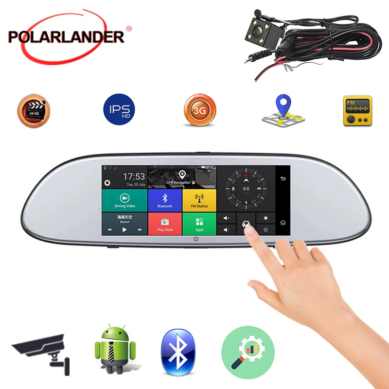 

Bluetooth touch screen GPS Android MP4 car monitor