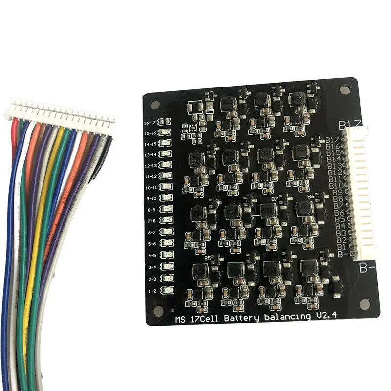 3S-16 Li-Ion Lipo Lifepo4 LFP Battery Active Equalizer Balancer BMS 1.2A Balance Energy Transfer Board | Электроника