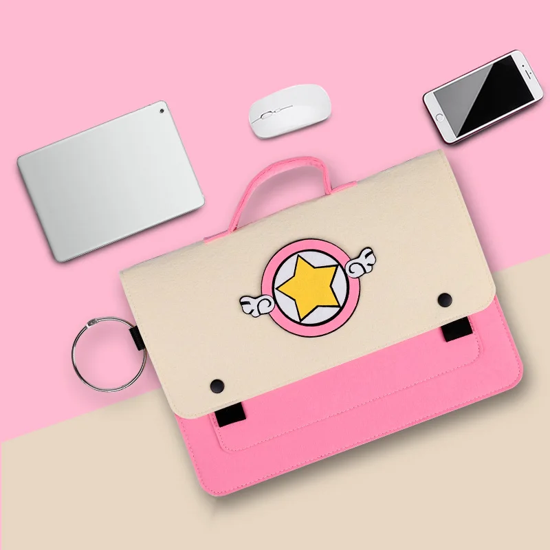 Women Briefcase Laptop Notebook Pouch Travel Passport Holder A4 Document Bags Men Lightweight Liner Package Accessories Supplies