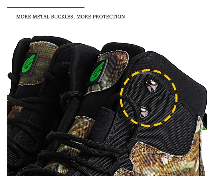 Ботинки Neygu camo с войлочной подошвой, изготовленные из быстросохнущей ткани. Aqua сапоги могут быть использованы в Отдых на природе, охота