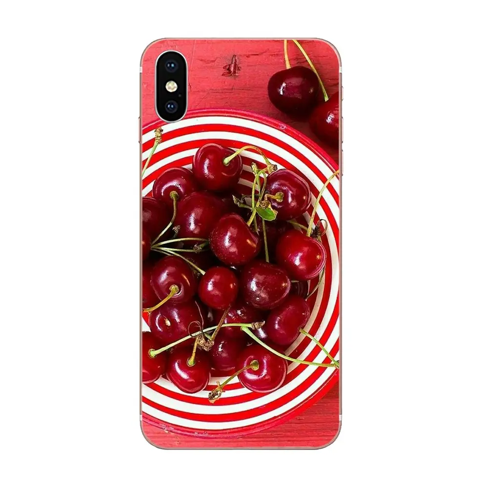 Зеленый плоды черемухи из Еда красочные Чехлы для LG G2 G3 G4 G5 G6 G7 K4 K7 K8 K10 K12 K40 мини