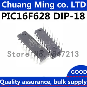 Free Shipping 10pcs/lots PIC16F628-20I/P PIC16F628-04I/P PIC16F628 DIP-18 New original IC In stock!