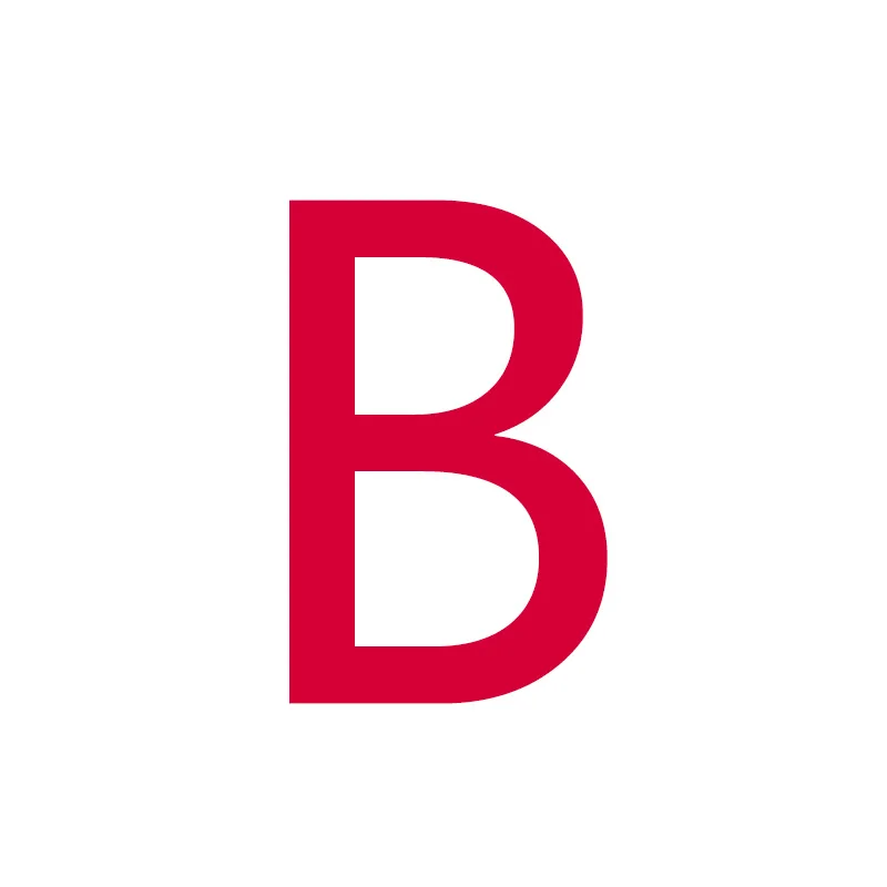 B Trusta,,, 925, твердое Стерлинговое Серебро, ювелирное изделие, буква, кулон, имя, ожерелье, подарок для девочки-подростка, подруги, день рождения, леди, DS1543 - Окраска металла: B