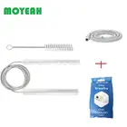 Маска и шланг MOYEAH CPAP Набор щеток для чистки, гибкие щетки для очистки Cpap и дезинфицирующего средства для стандартных 22 мм и 19 мм диаметр трубы