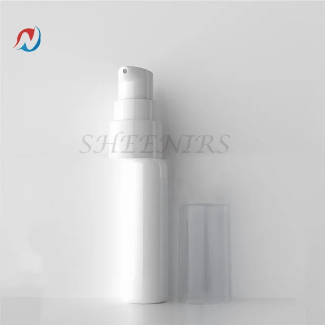 

Sheenirs 12pcs 20ml Plastic PET Lotion Bottle with Full Cover cap and lotion pump to storage cream
