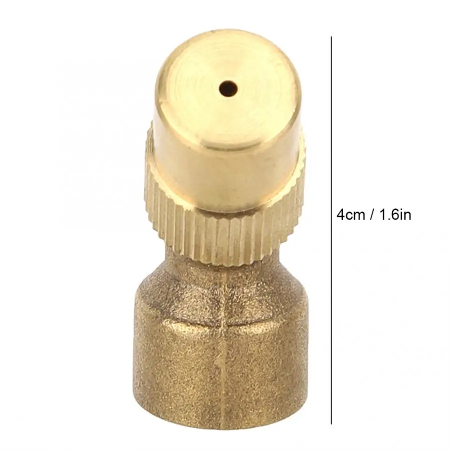 

3PCS G1/4" Garden Irrigation Spray Nozzle Agricultural Atomizing Sprinkler Sprayer Head Gardening Tools