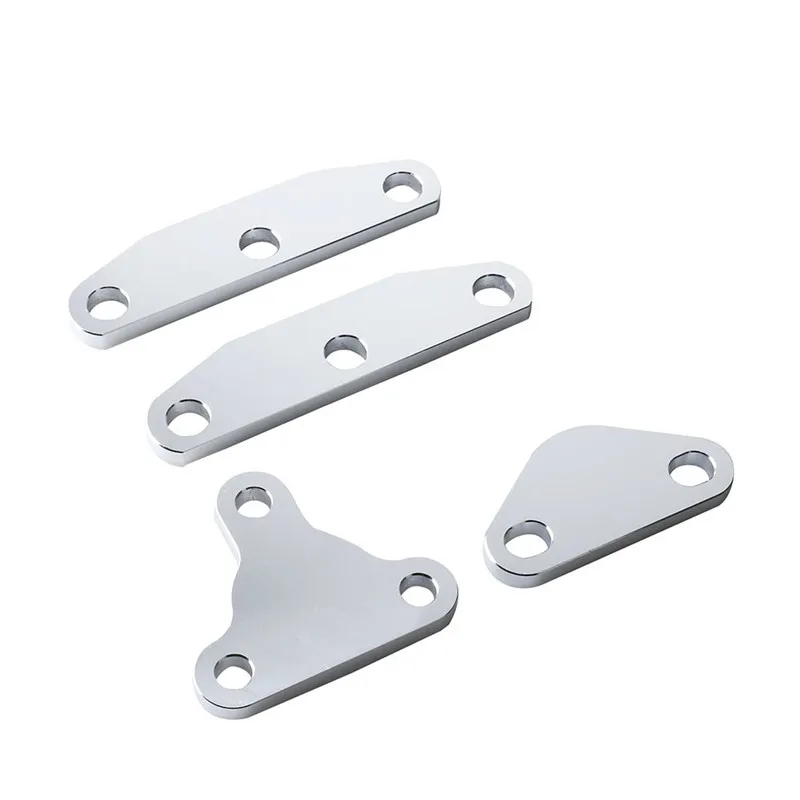 

2Pcs Vehicle Modification Applicable For Toyota 20R 22RE EGR Gasket Exhaust Intake Block Closing Plate Kit Aluminum Alloy
