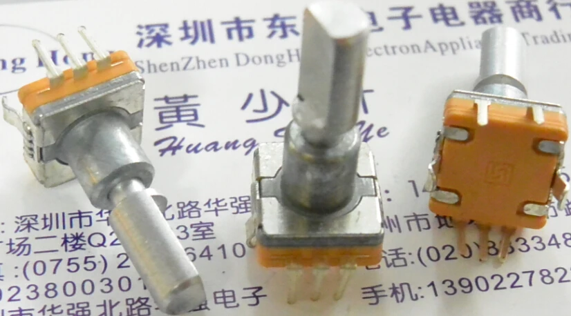 2 шт./лот высокое качество EC11 Тип энкодер с выключателем 30 позиционирование номер