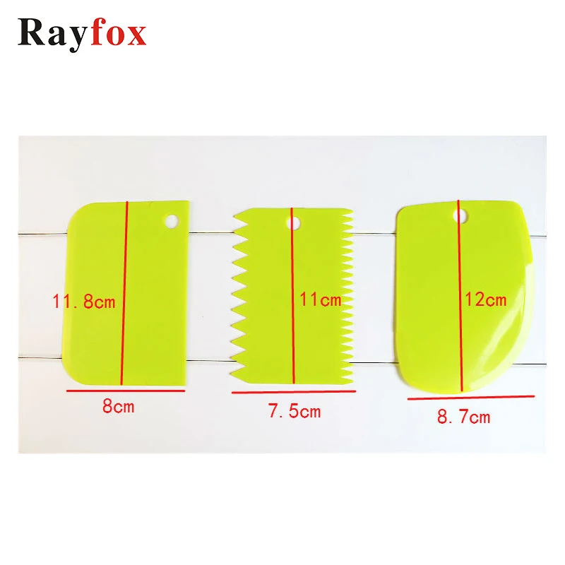 3 шт. кухонный гаджет инструмент для выпечки кондитерский пластиковый нож теста