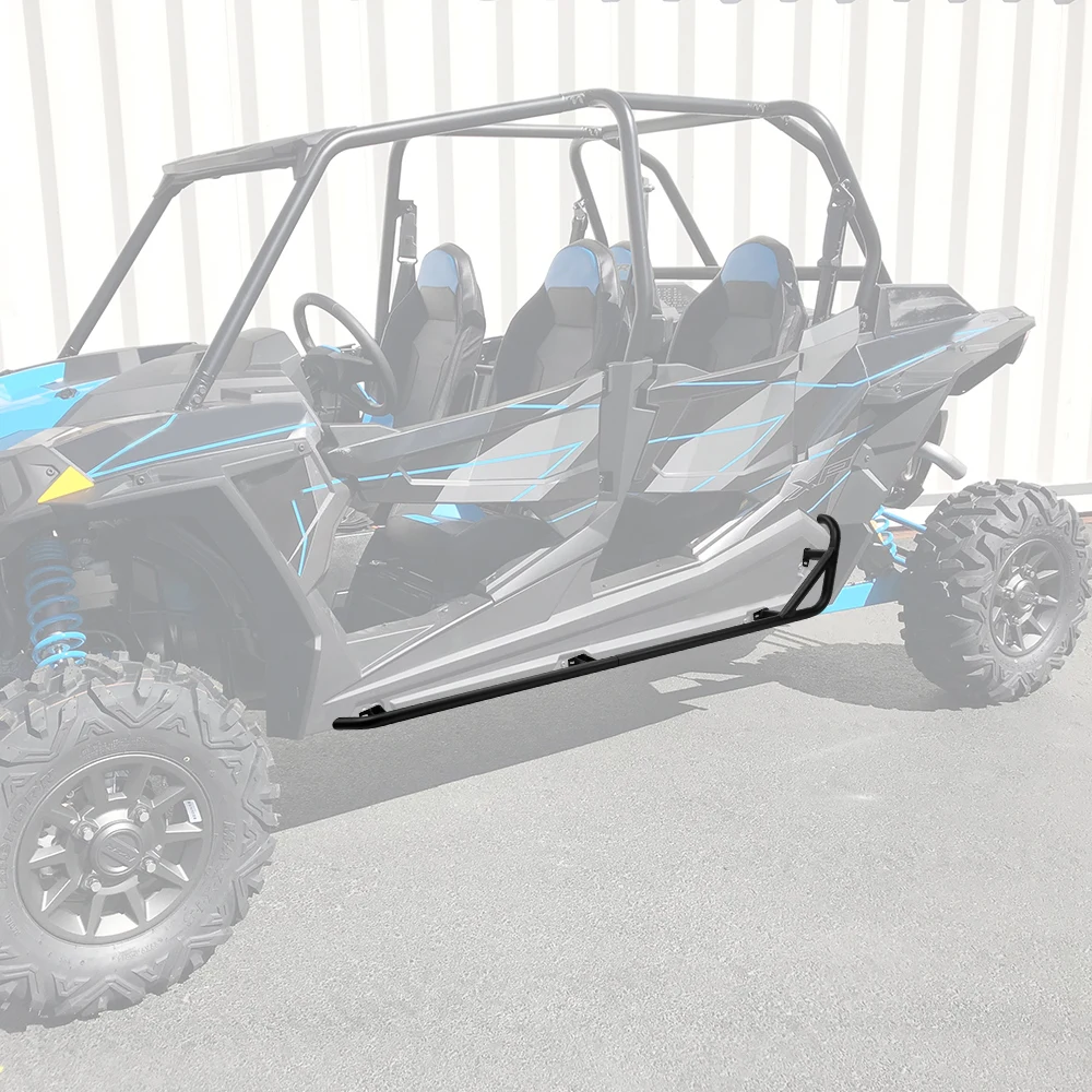 Черный Боковой бампер KEMIMOTO UTV Nerf Bar Rock Slider Для Polaris RZR XP4 900 1000 Turbo 4 seat four door 2015 2016 2017 2018