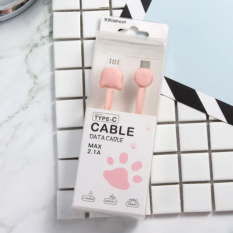 Шнур для зарядки мобильных телефонов зарядный кабель hoco usb c типа зарядное