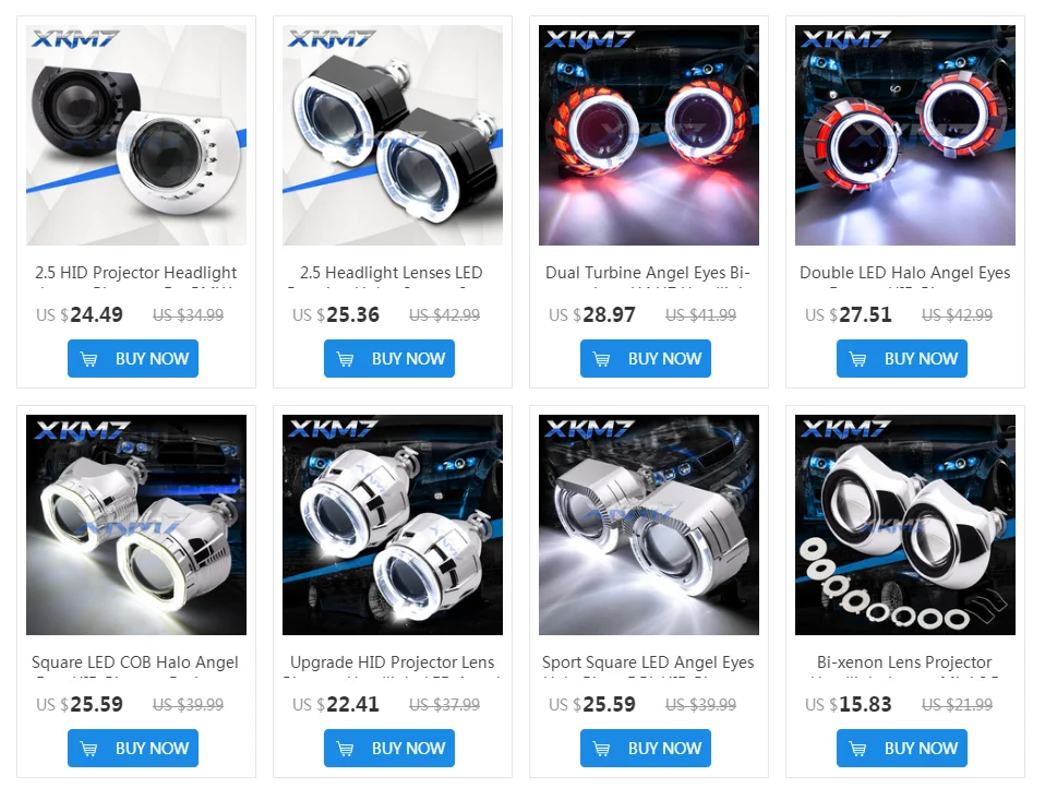 Светодиодный фонарь Demon Eyes Devil Evil Eye DRL для 2,5 3,0 проектор линзы фар модифицированный красный синий белый желтый зеленый автомобильный Стайлинг