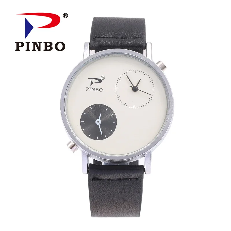 

100 pcs/lot Hard-working Watch Men's and Women's Universal Quartz Watch Fashion Women's Watch Belt Watch Double Machine Watch