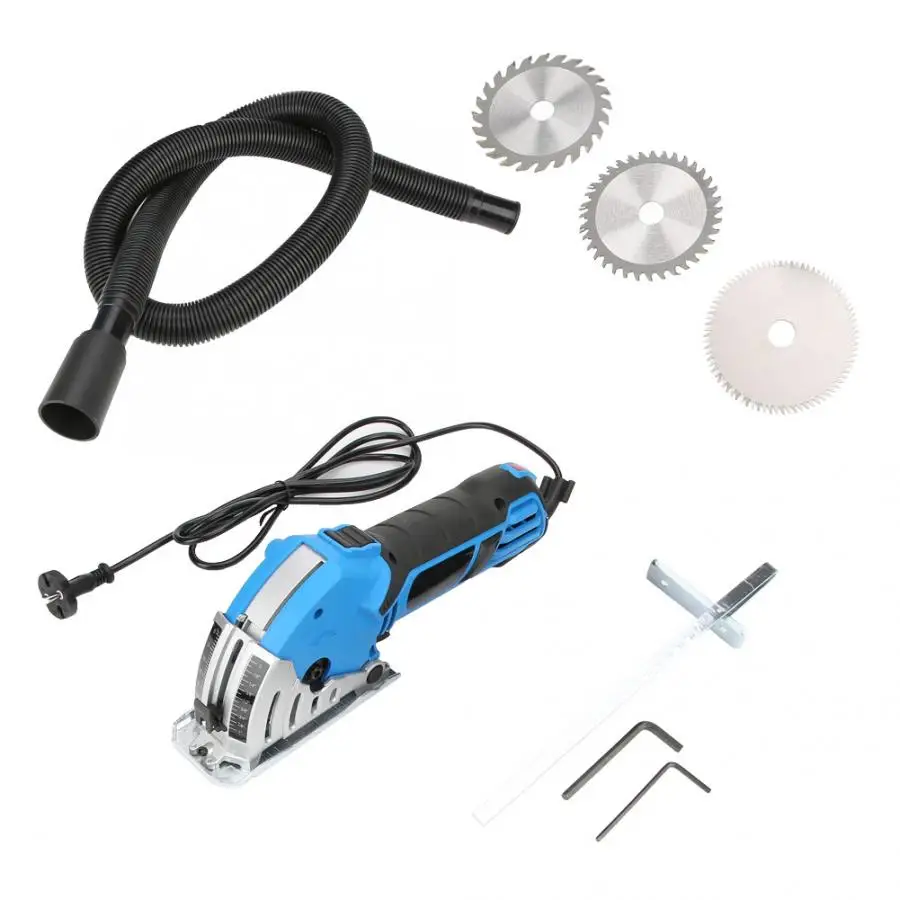 550 Вт портативный DIY Многофункциональный Мини электрическая циркулярная пила