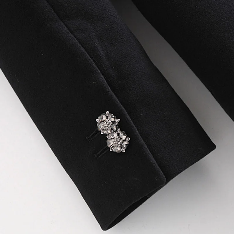 

WXWT New Women Solid All-match suit Coat Double 2020 Vintage Double Breasted Long Sleeve Female Outerwear Chic Top LY9281